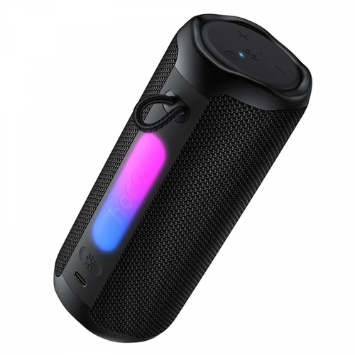 Boxa Portabila Bluetooth HOCO HC50, 8W, TWS, RGB, Waterproof (Negru)