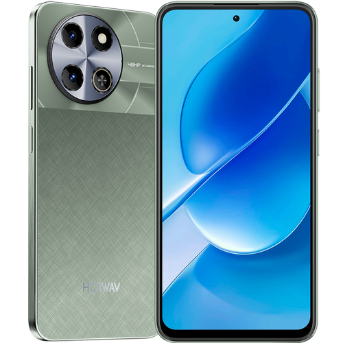 Telefon Mobil Hotwav Note 18 GT, Procesor Unisoc T7250 Octa-Core, Ecran IPS LCD 7.2inch, 8GB RAM, 256GB Flash, Camera 48 MP, Wi-Fi, 4G, Dual Sim, Android (Verde)