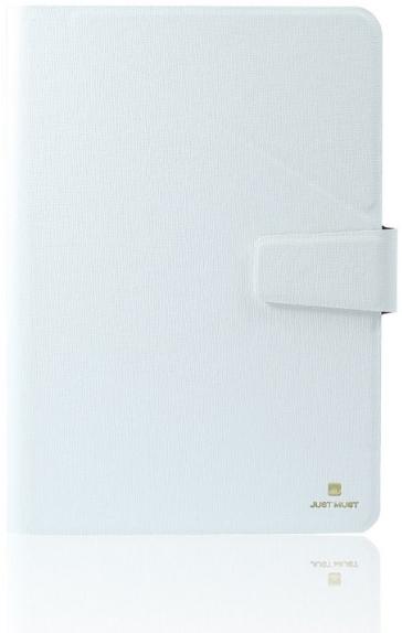 Husa Book cover Just Must Joy JMJOY7-8RD pentru tablete de la 7inch pana la 8inch (Alb)