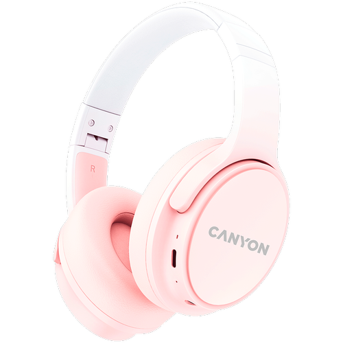 Casti Stereo Wireless CANYON OnRiff 4, Bluetooth 5.3, Autonomie 50 ore, Microfon (Roz) 1 Casti Stereo Wireless CANYON OnRiff 4, Bluetooth 5.3, Autonomie 50 ore, Microfon (Roz)