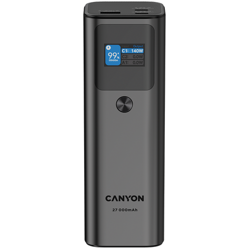 Acumulator extern CANYON CNE-CPB2010DG, 27000 mAh, 140 W PD, (Gri)