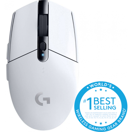 Mouse Wireless Gaming Logitech G305 Lightspeed, USB, 12000 DPI, Senzor Optic HERO (Alb) 1 Mouse Wireless Gaming Logitech G305 Lightspeed, USB, 12000 DPI, Senzor Optic HERO (Alb)