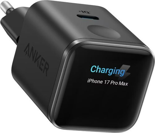 Incarcator Retea Anker Nano Charger Display A121DG11, 45W, 3A, 1 x USB-C (Negru) 1 Incarcator Retea Anker Nano Charger Display A121DG11, 45W, 3A, 1 x USB-C (Negru)