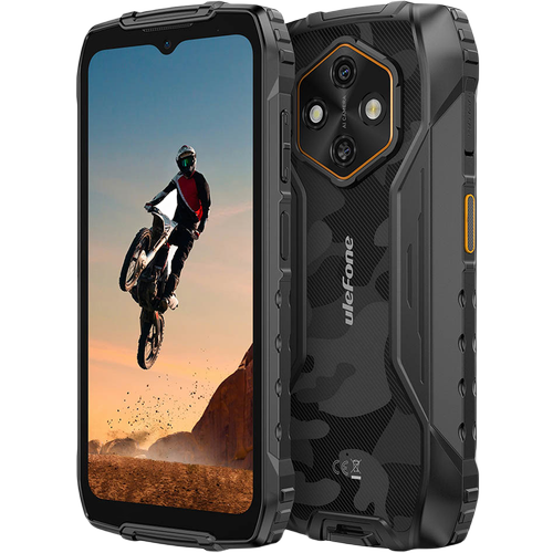 Telefon Mobil Ulefone RugKing 4 Pro, Procesor Unisoc T7250 Octa‑Core, IPS LCD touchscreen 6.56inch, 8GB RAM, 256GB Flash, Camera Duala 48 + 2 MP, Wi-Fi, 4G, Dual Sim, Android (Negru)
