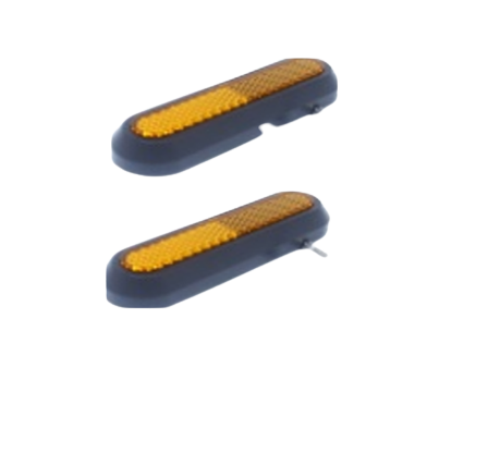 Set 2 trimuri roata spate pentru trotinete electrice Xiaomi (Galben) 1 Set 2 trimuri roata spate pentru trotinete electrice Xiaomi (Galben)