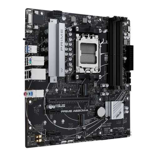 Placa de baza ASUS PRIME A620M-A-CSM, AM5, mATX, DDR5, AMD A620